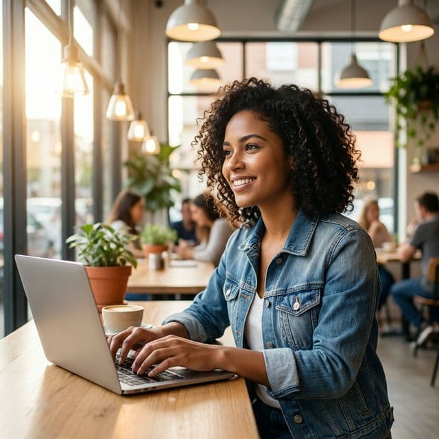 Telão de Loja MEISU com uma aba de Noticias e Avisinhos do comércio para avisos e educação.