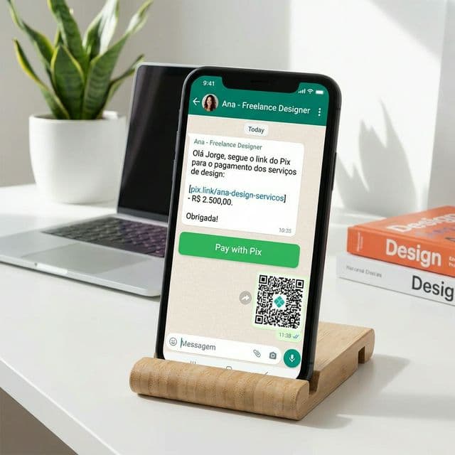 Freelancer finalizando seu lindo banner da sala remota em aprovação limpo MEISU das notas de pix fechados garantidos fortes antes de baixar arquivos bases.