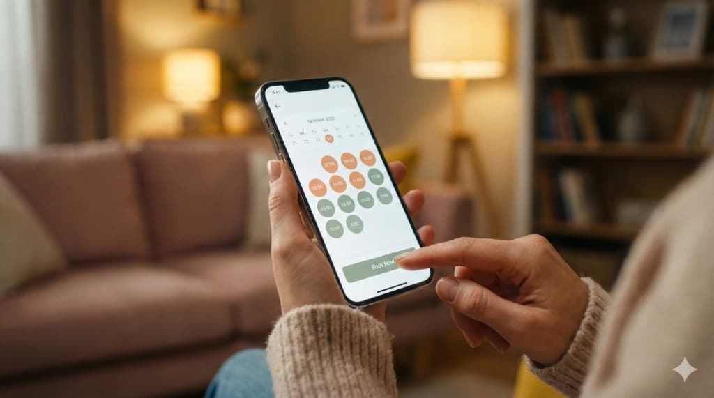 Barbeiro atendendo na barbearia