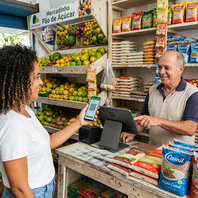 Produtos de qualidade no balcão vindos de fornecedor confiável.