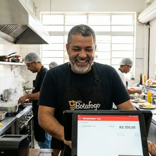 Configuração de valor mínimo de pedido no sistema de delivery.